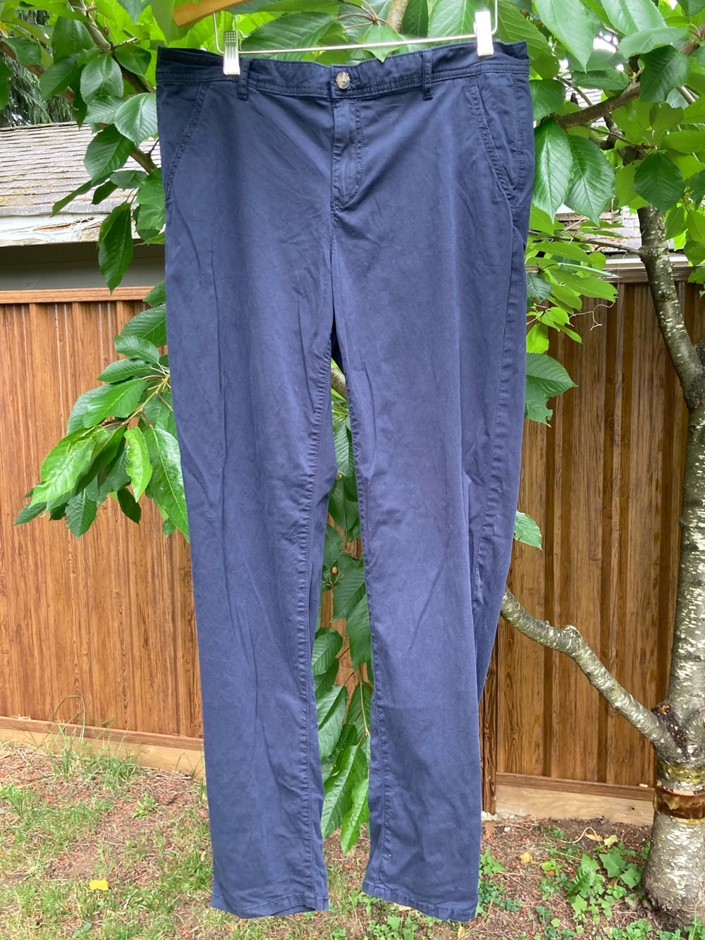 Reitmans Navy Blue Women's Chino Pants